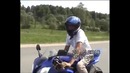 В первый раз в первую катастрофу на Yamaha R6
