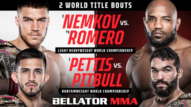 Bellator 297: Nemkov vs Romero (Основной кард) 17.06.2023 | Вадим Немков – Йоэль Ромеро