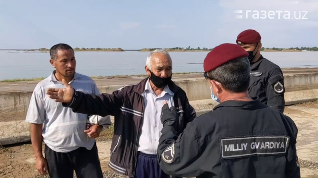 «М-39 выходит из-под воды» – Узбекистан