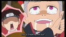 Rock Lee turns into Hidan