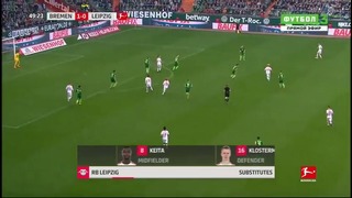 (480) Вердер – РБ Лейпциг | Немецкая Бундеслига 2017/18 | 30-й тур | Обзор матча