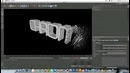 Видео урок Cinema 4D всплываюший текст