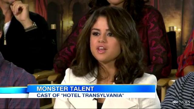 Selena Gomez Interviuw 2012 Hotel Transylvania