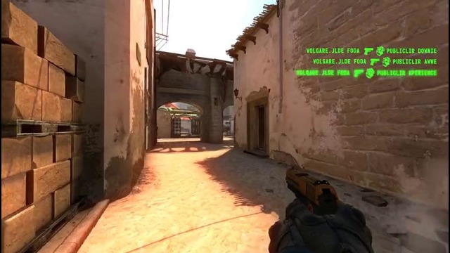 Fallout 4 объеденили с Counter-Strike: Global Offensive