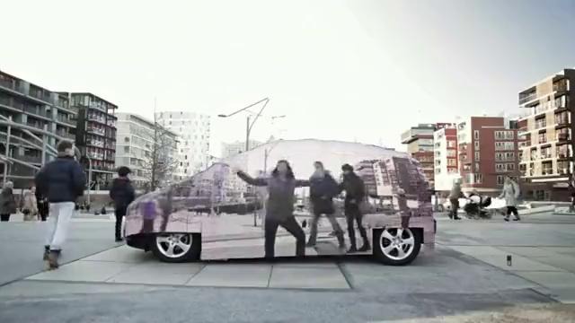 Полу НЕВИДИМЫЙ Mercedes-Benz TV- The Invisible Drive