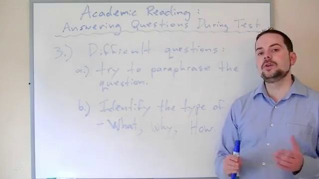 IELTS Reading Section – Answering Questions Part 2