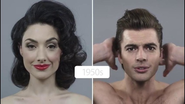100 лет красоты Мужчин и Женщин США