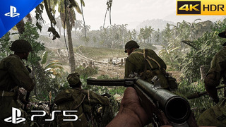 (PS5) THE PACIFIC WAR | Immersive Realistic ULTRA Graphics Gameplay [4K 60FPS HDR] Call of Duty