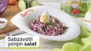 Sabzavotli yorqin salat