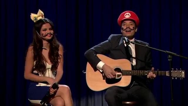 Selena Gomez & Jimmy Fallon – Cover Mario Kart Love Song