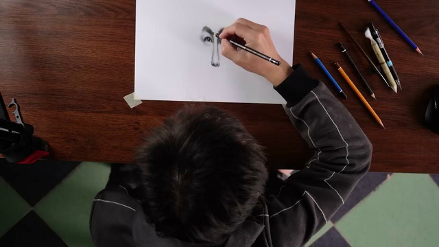 My 3D Portrait Drawing Method – Drawing Neymar