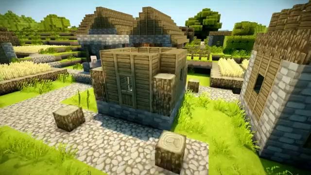 Minecraft красиво сделано)