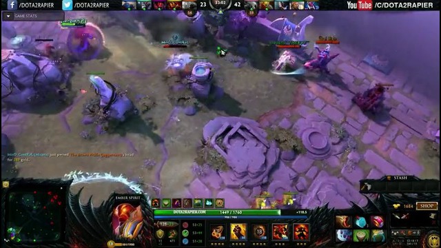 Dota 2 Miracle- [Ember Spirit] vs Mind ControL – BAD Day STREAK