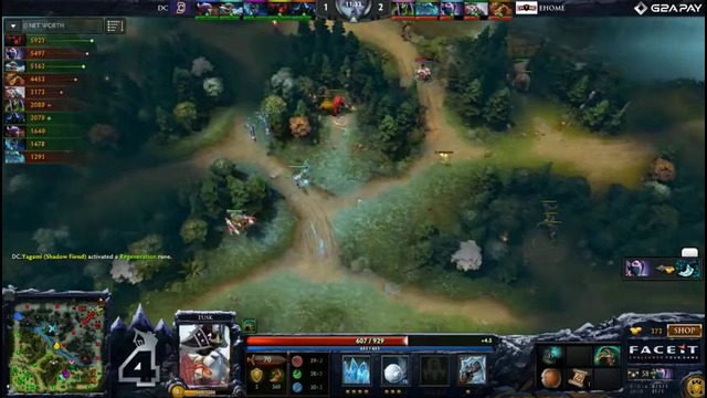 DOTA2: The Summit 4: EHOME vs DC (LB Round 1, Game 1)