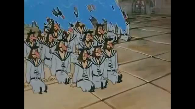 Советский мультфильм – Как казаки мушкетёрам помогали