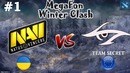 Natus Vincere vs Team Secret #3, MegaFon Winter Clash, bo3. 07.12.2018