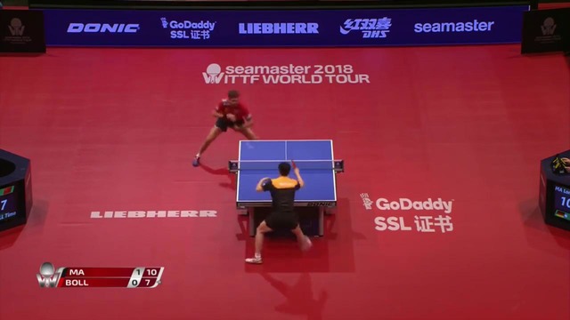 2018 German Open Highlights I Ma Long vs Timo Boll (1-4)