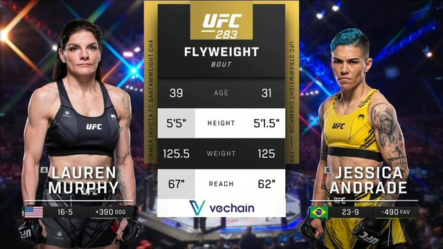 UFC 283: Мёрфи VS Андрадэ
