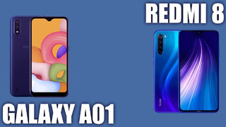 Samsung Galaxy A01 vs Xiaomi Redmi 8 Проверим два девайса на качество