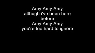 Amy Winehouse – Amy Amy Amy [lyrics]