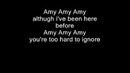 Amy Winehouse – Amy Amy Amy [lyrics]