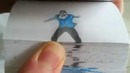 PSY – Gangnam Style – Анимированный в блокноте клип