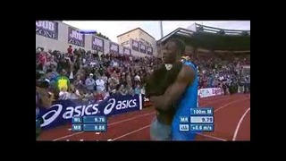 Bolt vs Blondinka