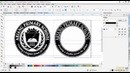 CorelDraw X7 – How to design an Amazing Round Logo