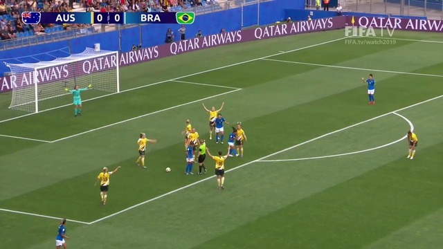 Австралия – Бразилия | Женский ЧМ-2019 | Группа C | 2-й тур | Обзор матча