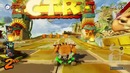 Crash Team Racing: Геймплей на трассе PAPU’S PYRAMID