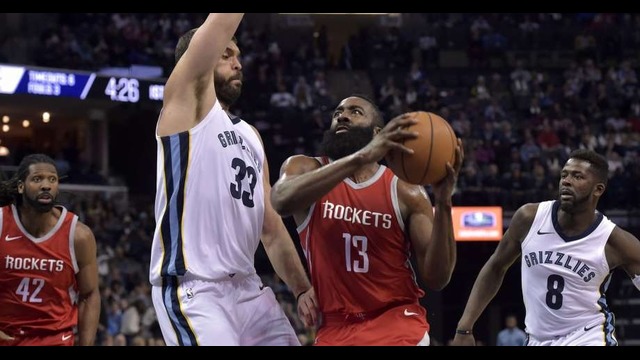 NBA 2018: Houston Rockets vs Memphis Grizzlies | NBA Season 2017-18