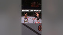 These Leg Kicks are BRUTAL! #ufc #mma