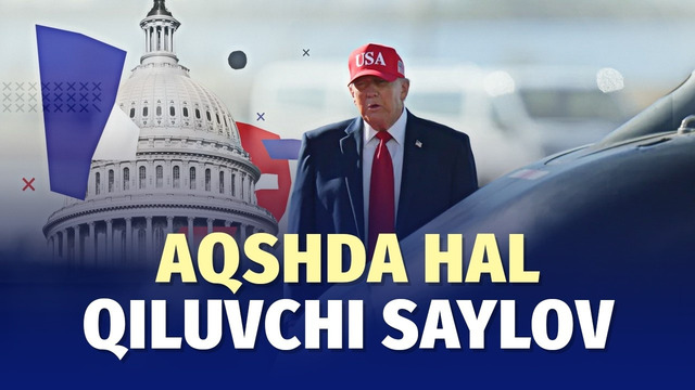 AQSHda saylovga 1 oydan kam vaqt qoldi: Tramp taqdiri hal bo’ladi