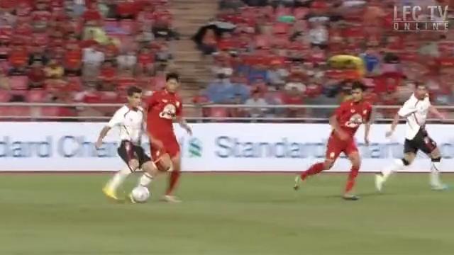 Thailand 0-3 Liverpool FC. Preseason 28/07/2013