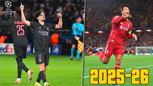 САМЫЕ ШОКИРУЮЩИЕ МАТЧИ ЛЧ 2025-26 #2