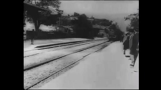 Самое первое кино в мире – «Прибытие поезда» от братьев Люмьер