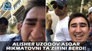 Алишер Узоқов Асқар Ҳикматовни таъзирини берди! | Alisher Uzoqov Asqar Hikmatovni ta’zirini berdi