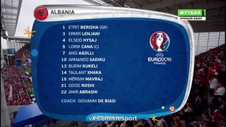 Албания – Швейцария | Чемпионат Европы 2016 | Групповой турнир | Обзор матча