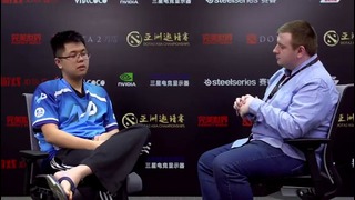 Интервью с EternaLEnVy @ Dota 2 Asia Championships 2017