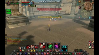 World of Warcraft | Double warriors v.s. rogue – frostmage | pandawow 5.4.8 x10