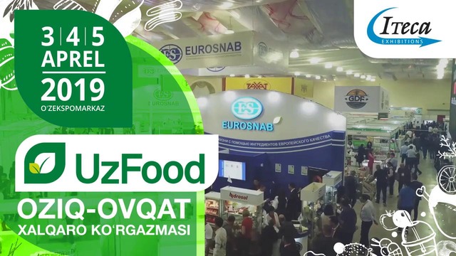 UzFood 2019 ko’rgazmasiga tashrif buyuring