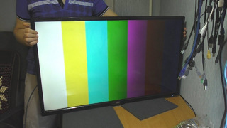 ДЕШЁВЫЙ РЕМОНТ- Телевизор JVC LT-40M640 Затемнена правая часть экрана