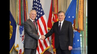 Шавкат Мирзиёев посетил Пентагон и Капитолий (17.05.2018)