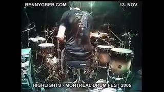 Benny Greb Drum Solo – Montreal Drum Fest 2005