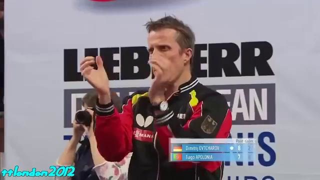 Dimitrij Ovtcharov vs Tiago Apolonia (ETTC 2015)