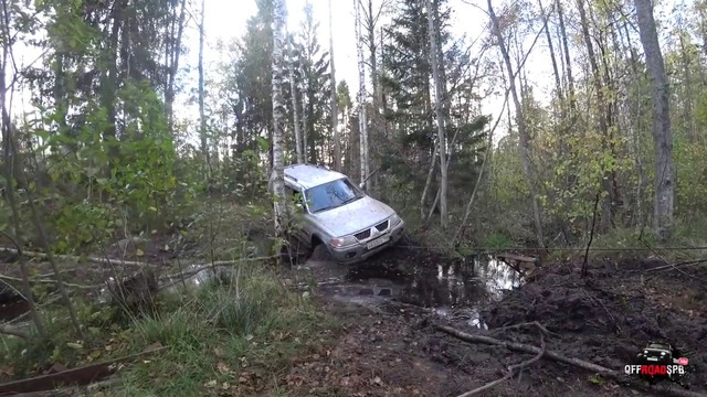 OffroadSPB. Доживут ли до конца сток Pajero sport и 2101?) тестим нивы по болоту)