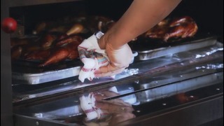 Приготовление самой вкусной копченой "Рижской курицы" в Ташкенте