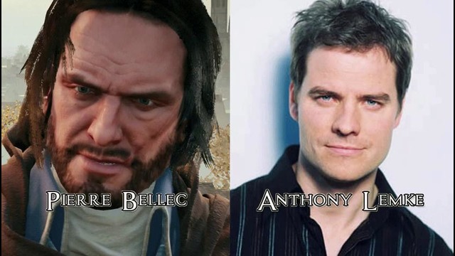 Актеры озвучившие Assassin’s Creed Unity (EN)