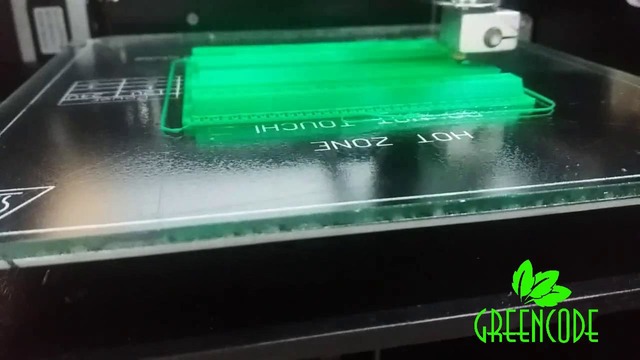 Визитница: Процесс 3д печати (ускорение х30)