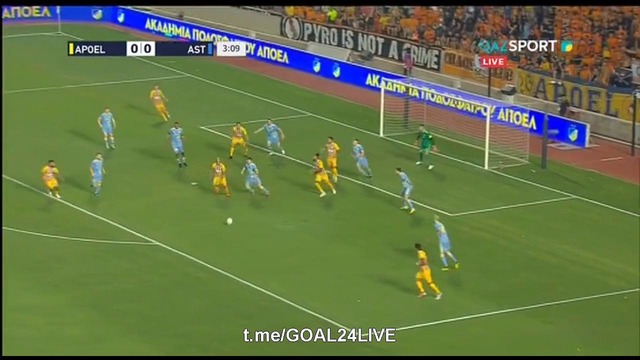 АПОЭЛ – Астана | Лига Европы 2018/19 | Плей офф | Первый матч